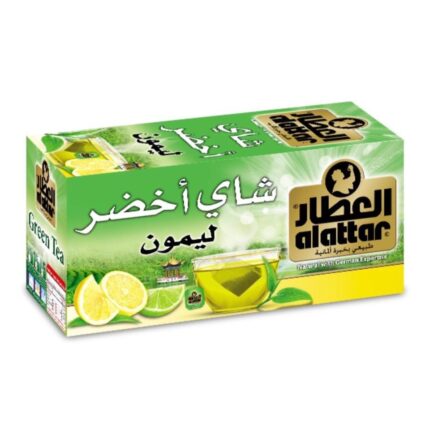 Al Attar Green Tea With Lemon 20 Bags