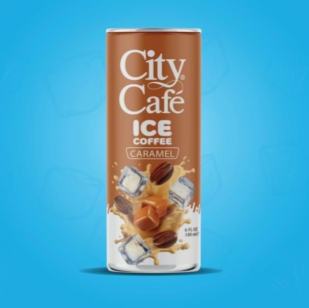 City Cafe Ice Coffee Caramel 240ml